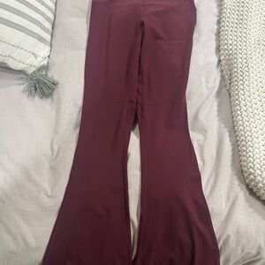 Lululemon align high rise mini flare size 10